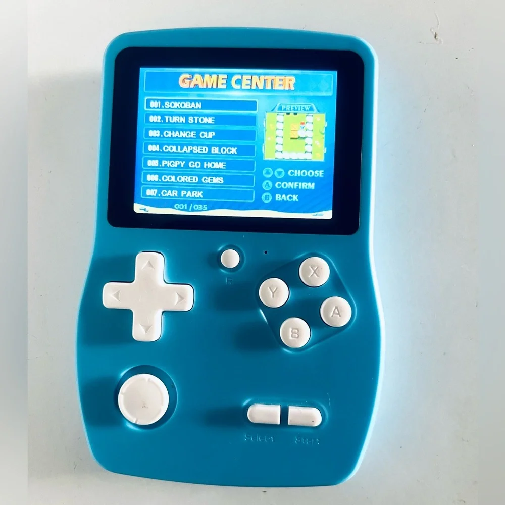 32 Bit Handheld Gaming Console 3.0” IPS Screen Built in 139 Video Games Tested